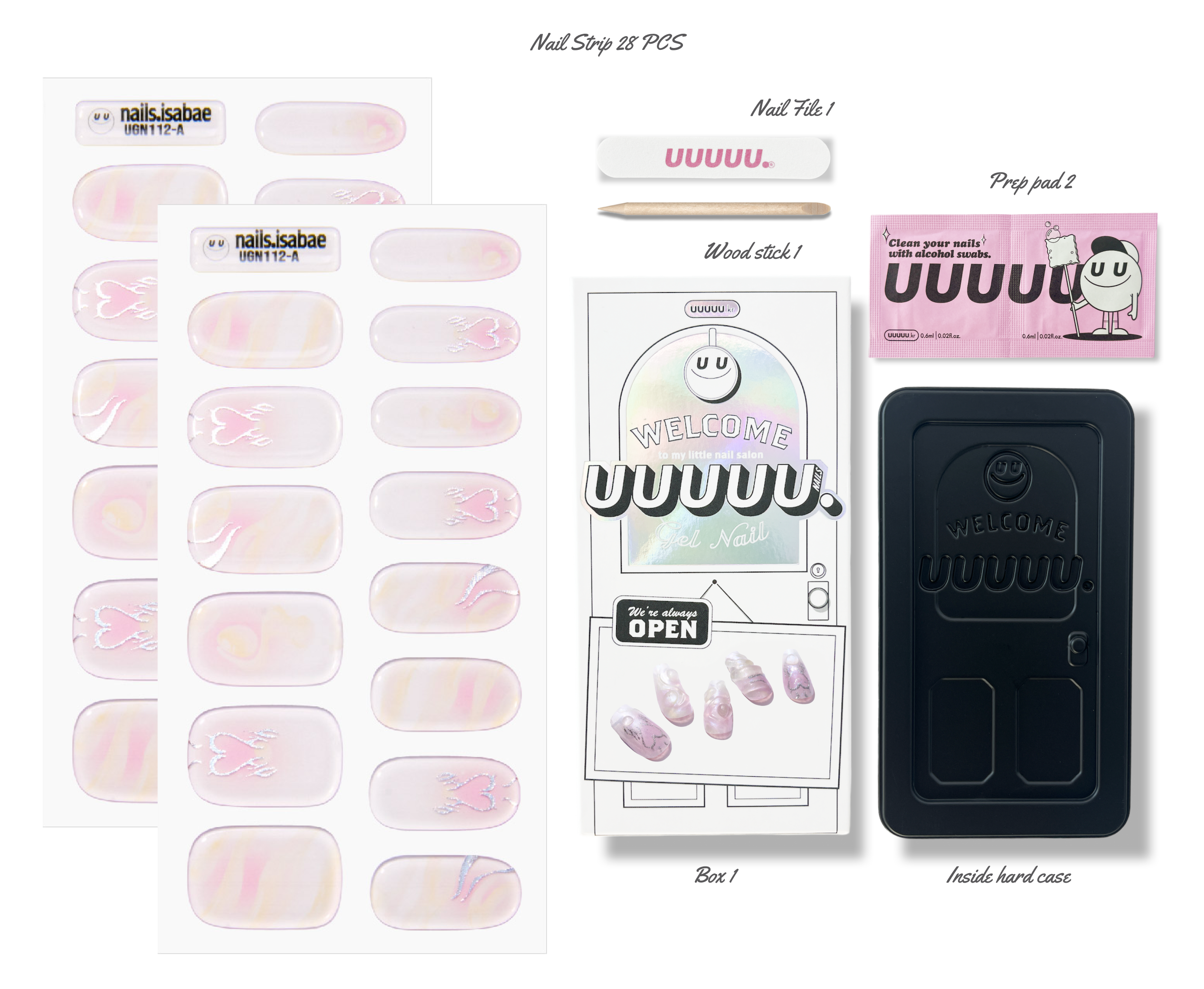 네일스이사배 NAILS ISABAE x UUUUU